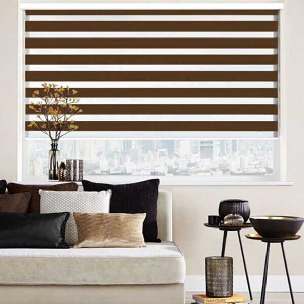 Rèm cầu vồng cản sáng sang trọng mẫu 43