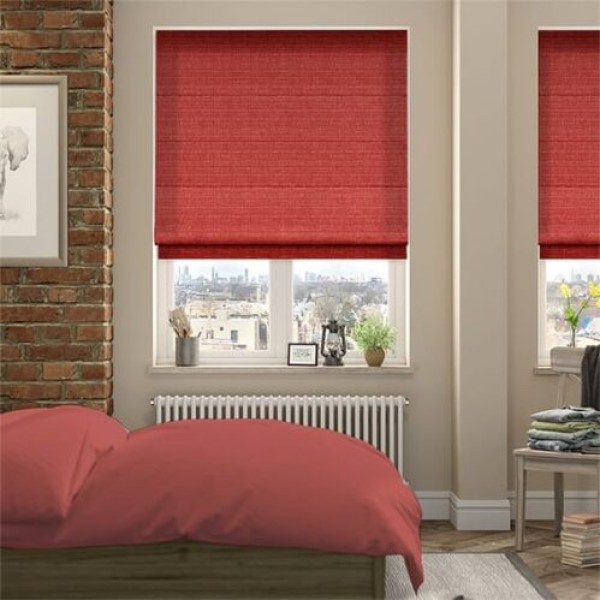 Rèm Roman Á Châu Primer Red