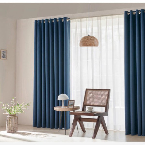 Rèm vải Deep Blue